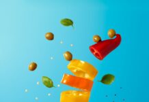 비 오는 날에도 꾸준한 운동이 중요한 이유 a group of objects floating in the air