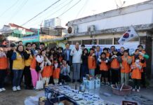 제20기 한마음 가족 봉사단, 오래된 골목에 벽화로 희망을 전하다